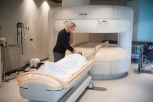 An MRI or CT scan will reveal whether a slipped disk is the cause of your lower back pain.